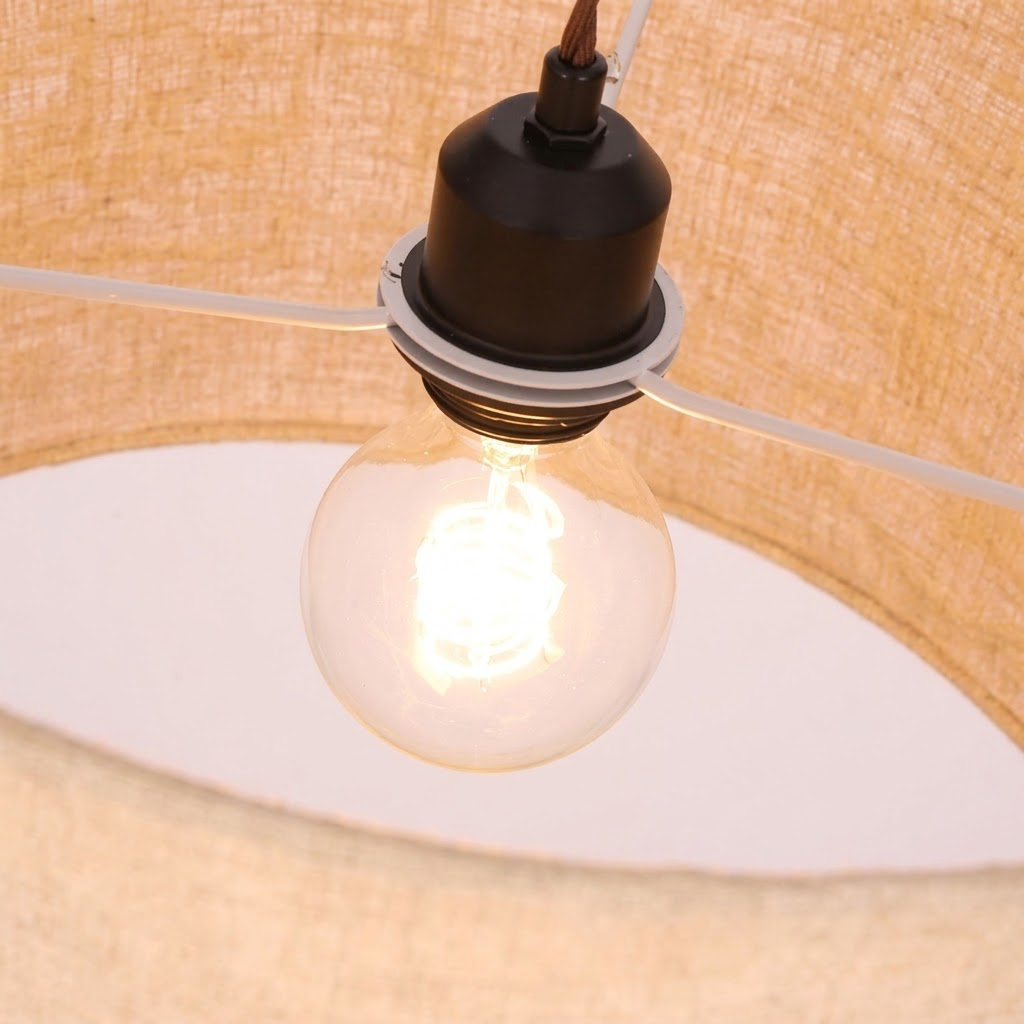 Suspension moderne en tissu