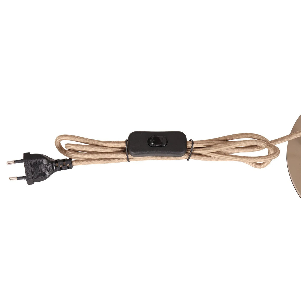 Lampe de table en tissu