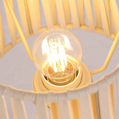 Lampe de table en fil de coton - Design élancé